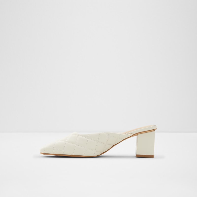 Talon Bloc Aldo Drenna Femme Blanche | LVICSP-684