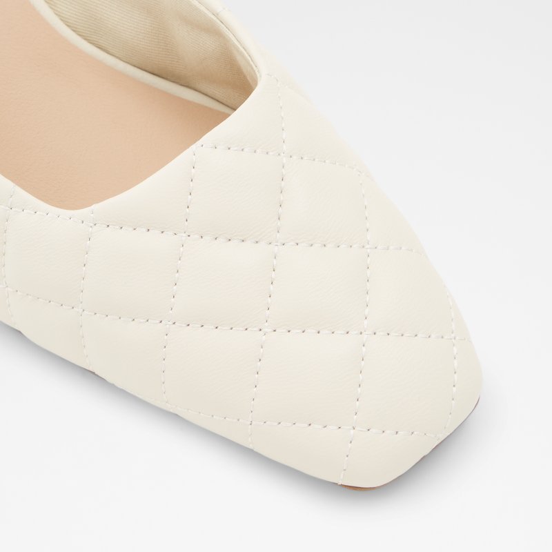 Talon Bloc Aldo Drenna Femme Blanche | LVICSP-684