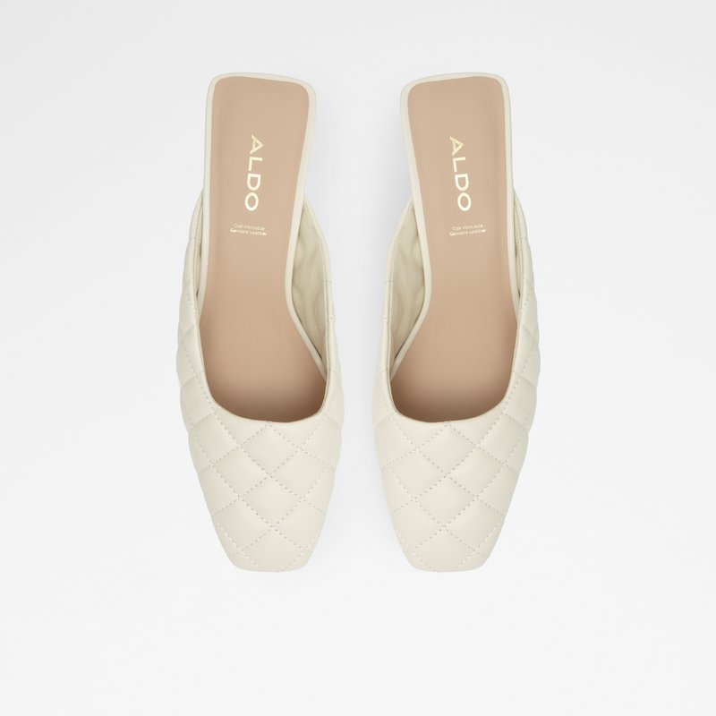 Talon Bloc Aldo Drenna Femme Blanche | LVICSP-684