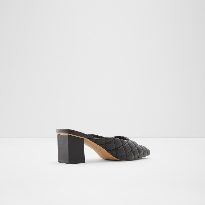 Talon Bloc Aldo Drenna Femme Noir | NTDQZS-263