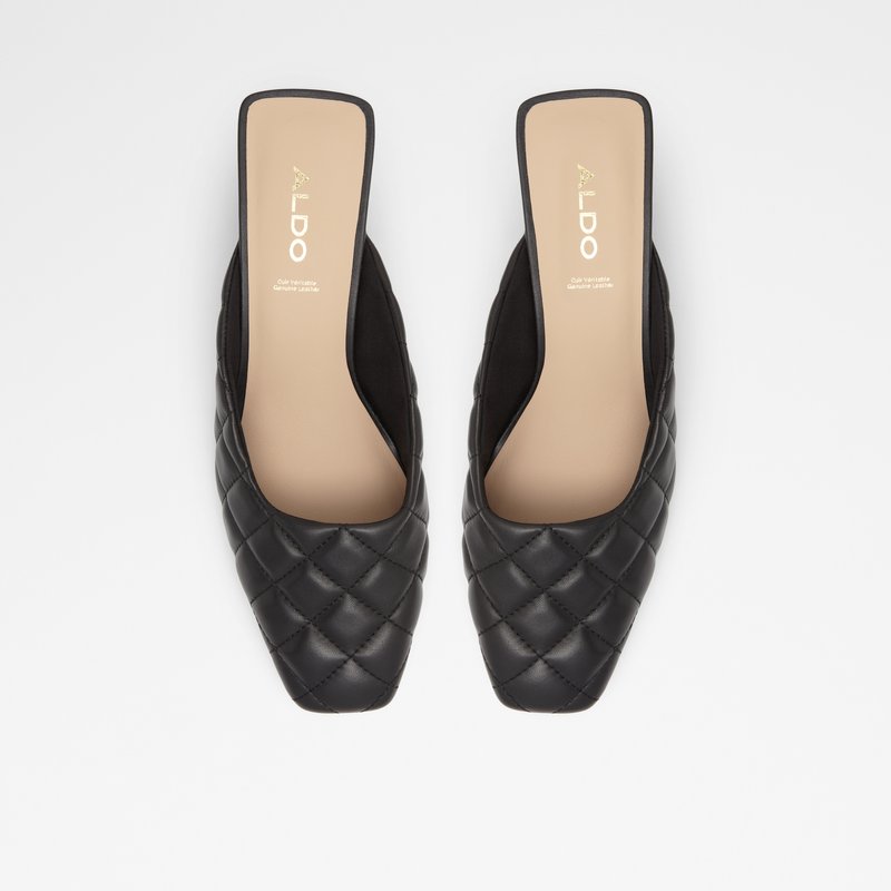 Talon Bloc Aldo Drenna Femme Noir | NTDQZS-263