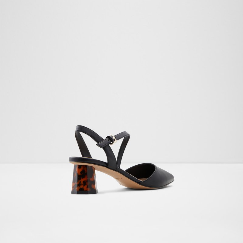 Talon Bloc Aldo Gwelissa Femme Noir | ASHGZF-685