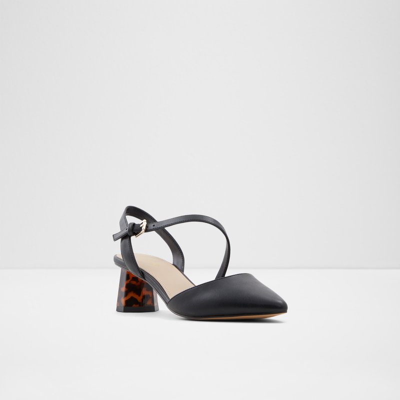 Talon Bloc Aldo Gwelissa Femme Noir | ASHGZF-685