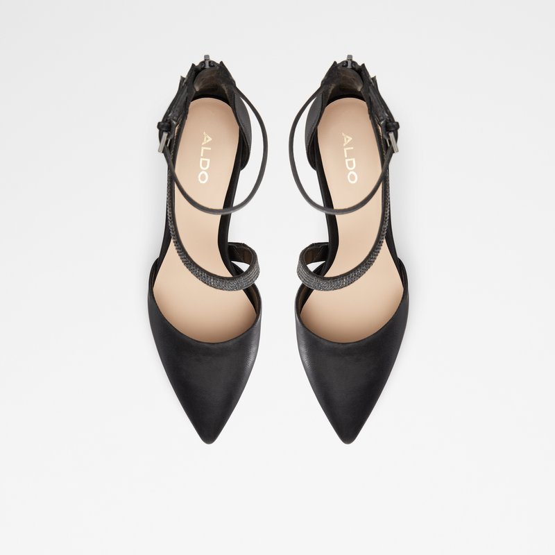 Talon Bloc Aldo Gwelissa Femme Noir | ASHGZF-685