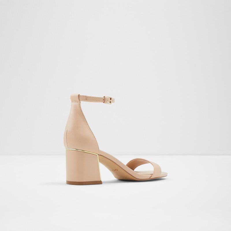 Talon Bloc Aldo Kedeaviel Femme Beige | XLFKDH-350