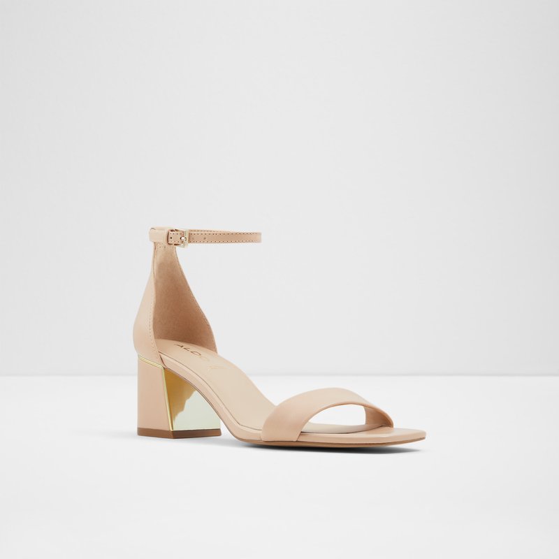Talon Bloc Aldo Kedeaviel Femme Beige | XLFKDH-350