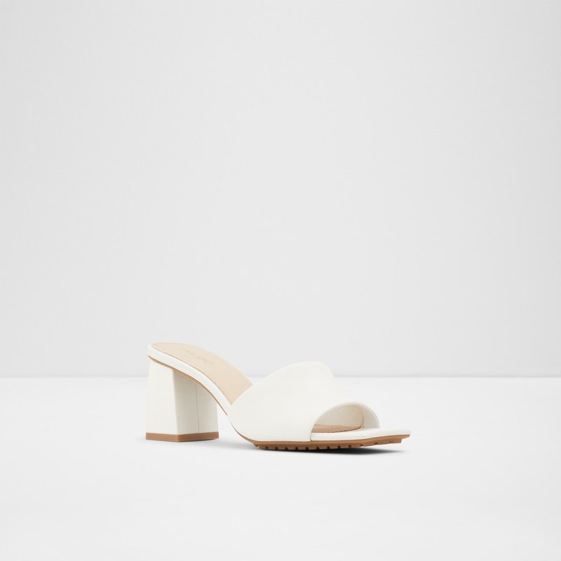 Talon Bloc Aldo Velalith Femme Blanche | APRDJQ-980