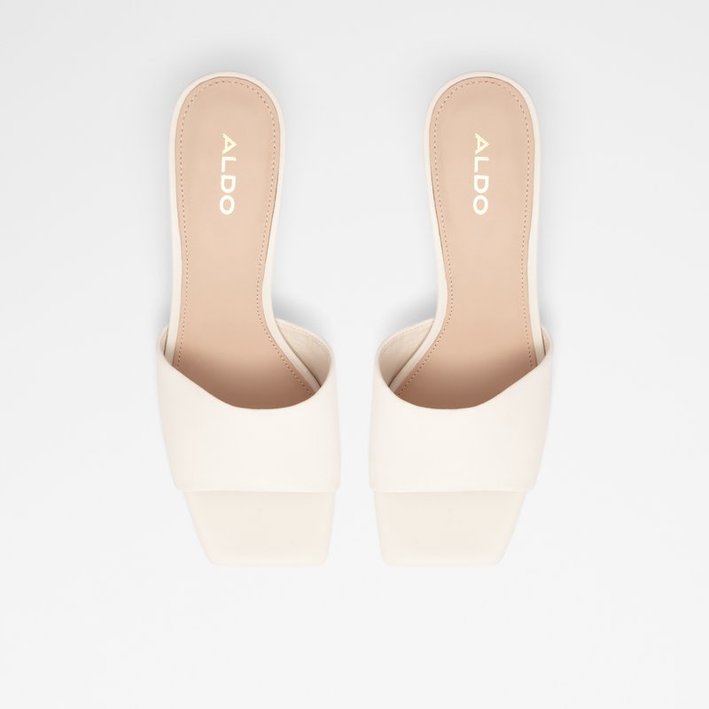Talon Bloc Aldo Velalith Femme Blanche | APRDJQ-980