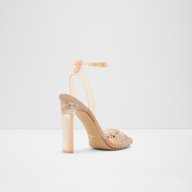 Talons Hauts Aldo Glassslipper Femme Bone | MDRVSN-462