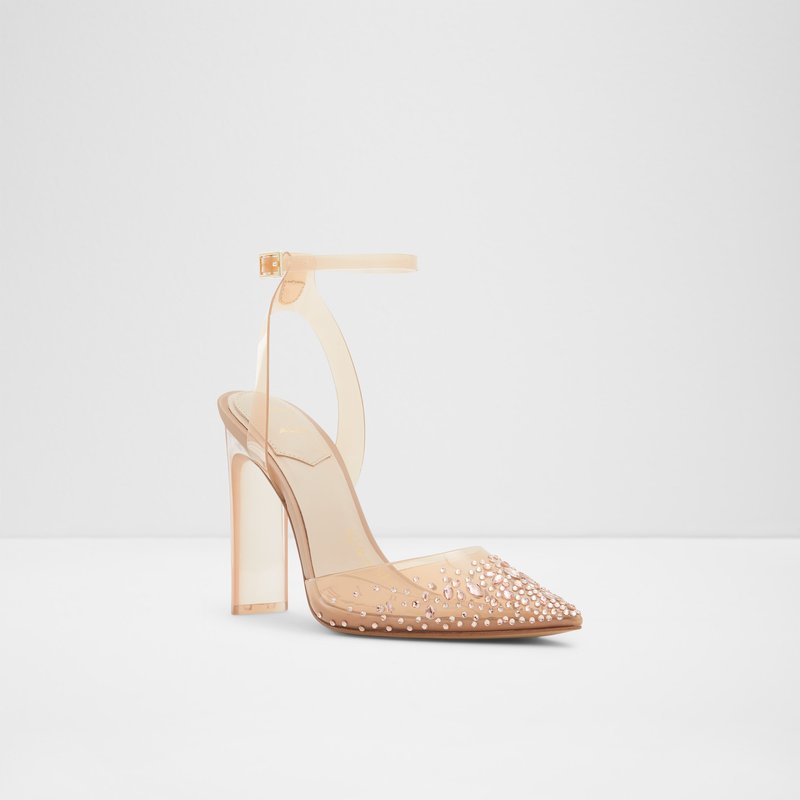 Talons Hauts Aldo Glassslipper Femme Bone | MDRVSN-462