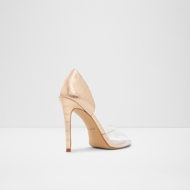 Talons Hauts Aldo Gwendassi Femme Rose Doré | NVHGQL-093