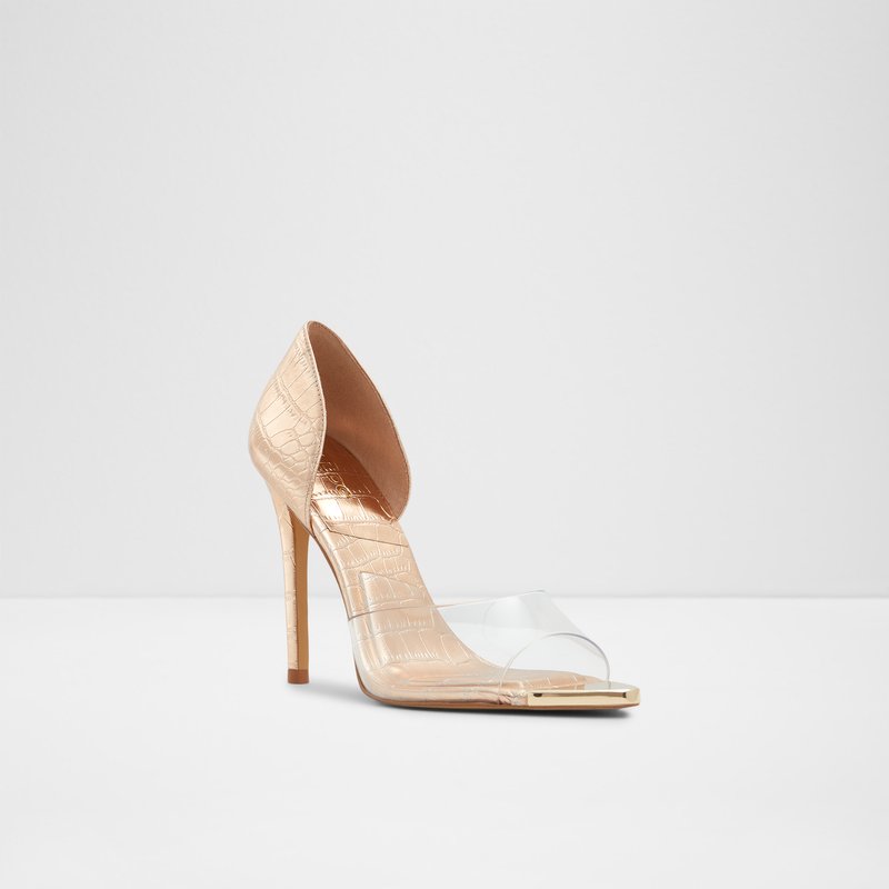 Talons Hauts Aldo Gwendassi Femme Rose Doré | NVHGQL-093