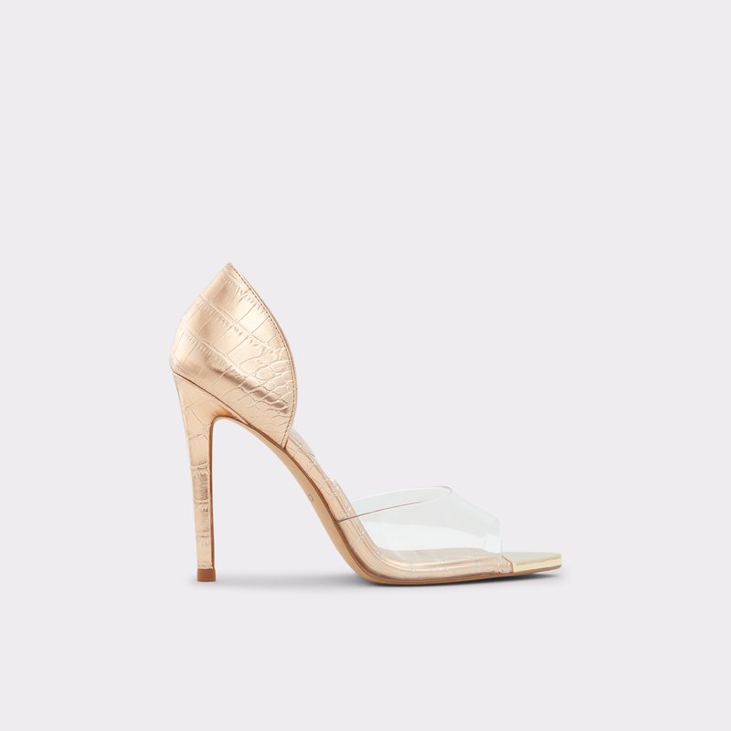 Talons Hauts Aldo Gwendassi Femme Rose Doré | NVHGQL-093