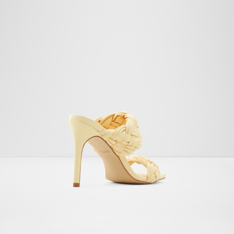 Talons Hauts Aldo Wovella Femme Jaune Clair | XAZKLI-869