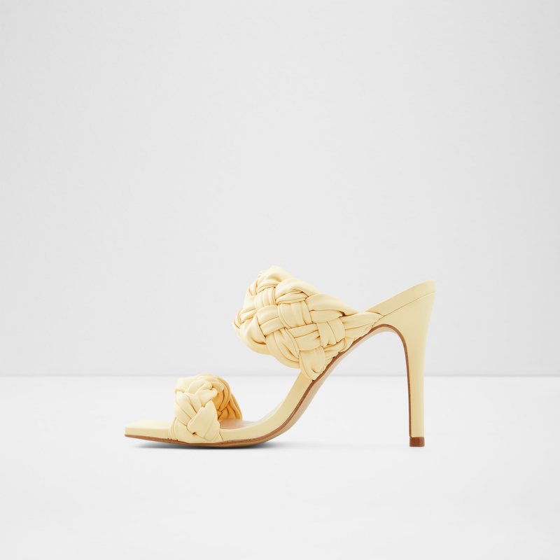 Talons Hauts Aldo Wovella Femme Jaune Clair | XAZKLI-869