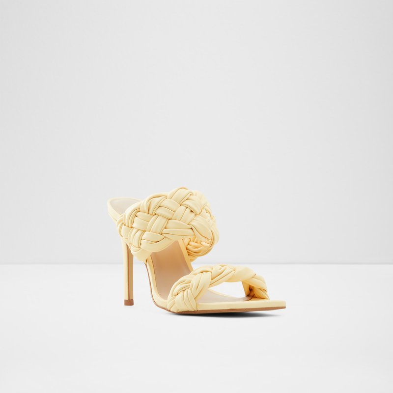 Talons Hauts Aldo Wovella Femme Jaune Clair | XAZKLI-869