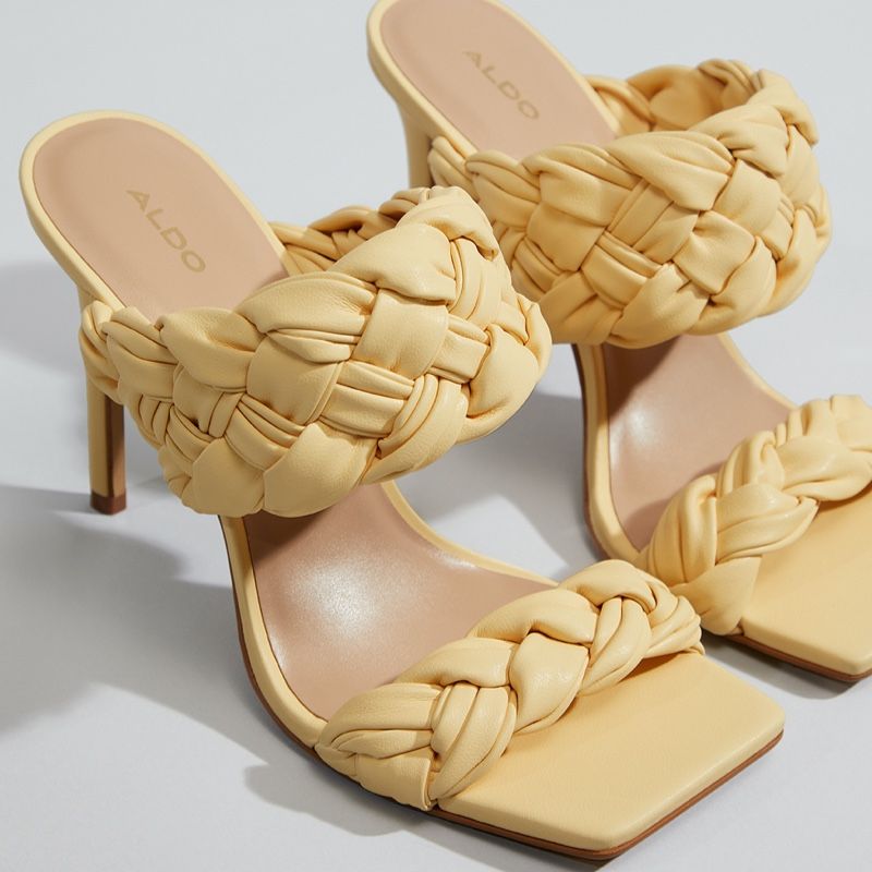 Talons Hauts Aldo Wovella Femme Jaune Clair | XAZKLI-869