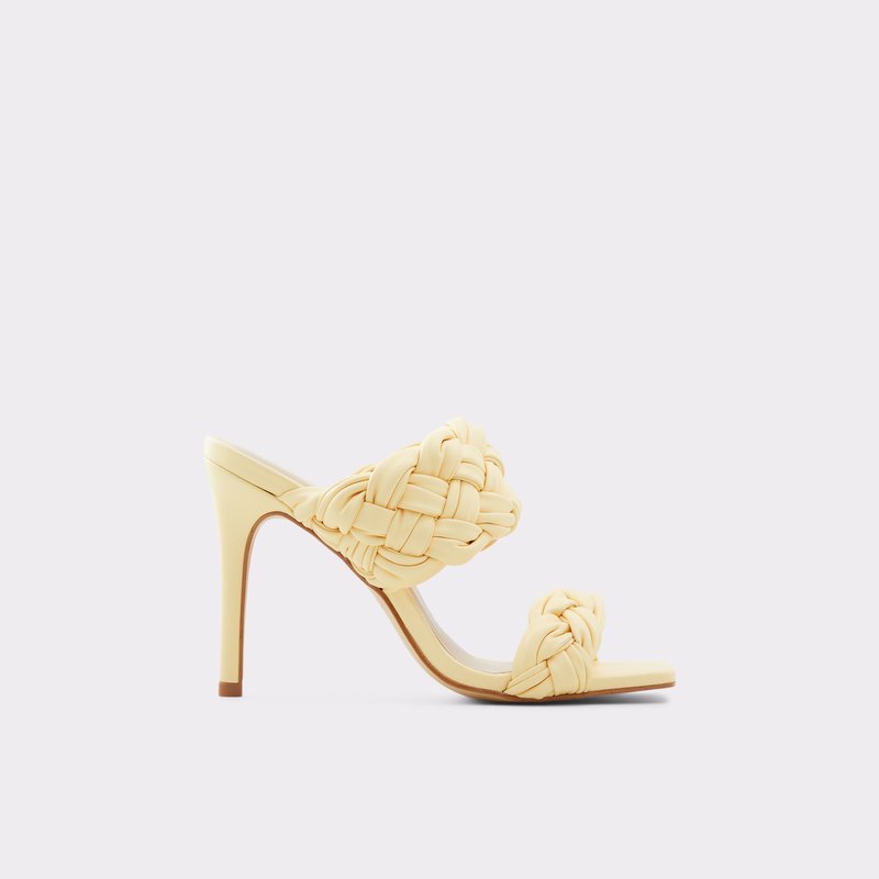 Talons Hauts Aldo Wovella Femme Jaune Clair | XAZKLI-869